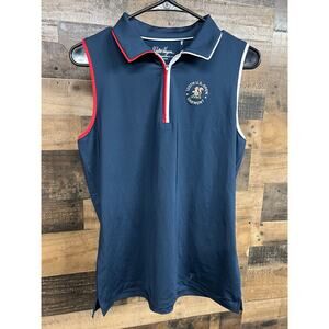 Walter Hagen women's size M 125th U.S. Open Oakmont sleeveless golf polo